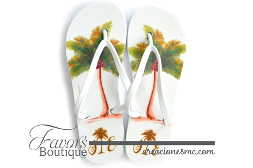 creaciones mc sandalias a todo color boda palmera - Sandalias Personalizadas