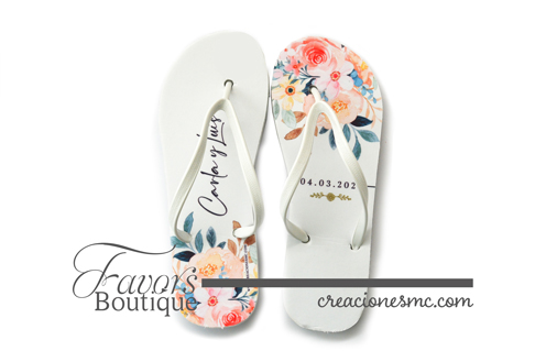 creaciones cm sandalias personalizadas boda flores de colores - Sandalias Personalizadas